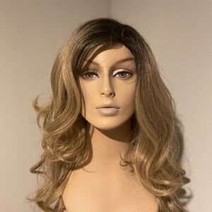 NEW Bobbi Boss Curly Dirty-Blonde Ombré Wig Hair